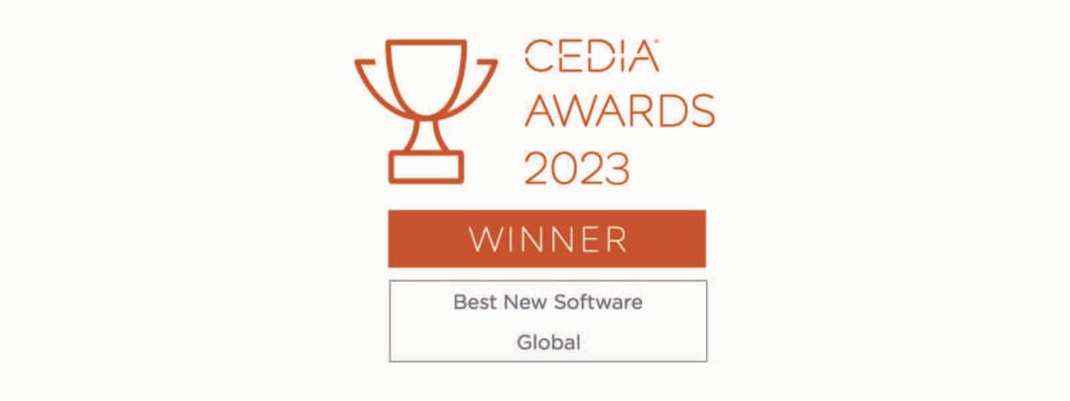 CEDIA Awards Best New Software 2023 WaveForming resized